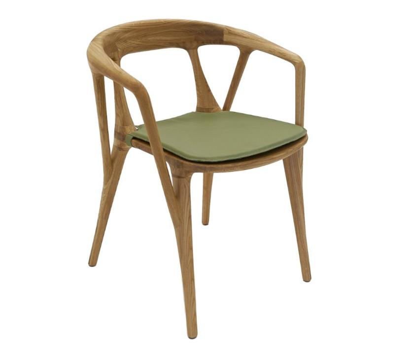 Стул Country House, цвет Клен, ткань на доп.сиденье Анабель 06